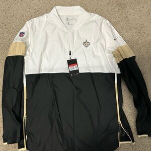 Brand New New Orleans Saints Nike Windbreaker